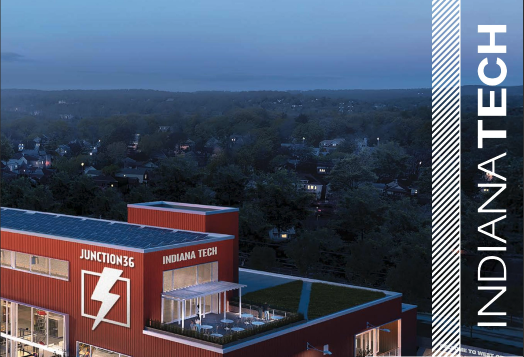 Snippet of the Indiana Tech Magazine